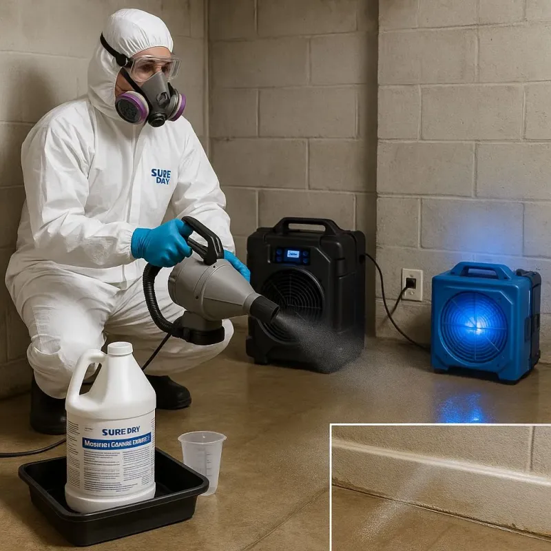 Sanitization and Odor Removal process in Carlisle, PA